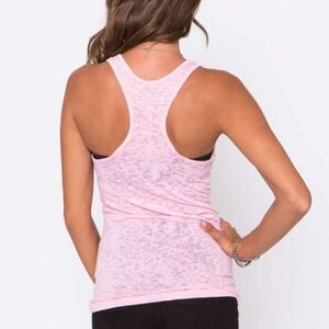 BRAND NEW CONNECTION 18  PINK/BLACK TANK TOP